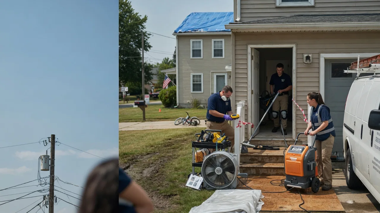 Water Damage Repair in Milan, OH near me